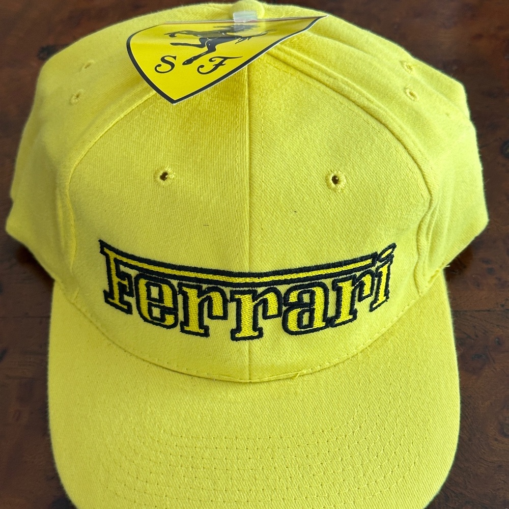 Ferrari Yellow Ball Cap